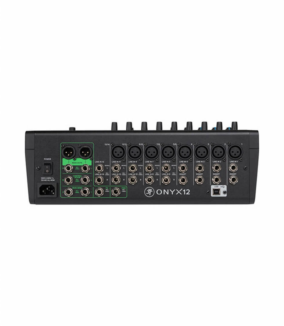 Thumbnail: Mackie Onyx 12-Channel Premium Analog Mixer with Multi-Track USB + Stereo SD Car