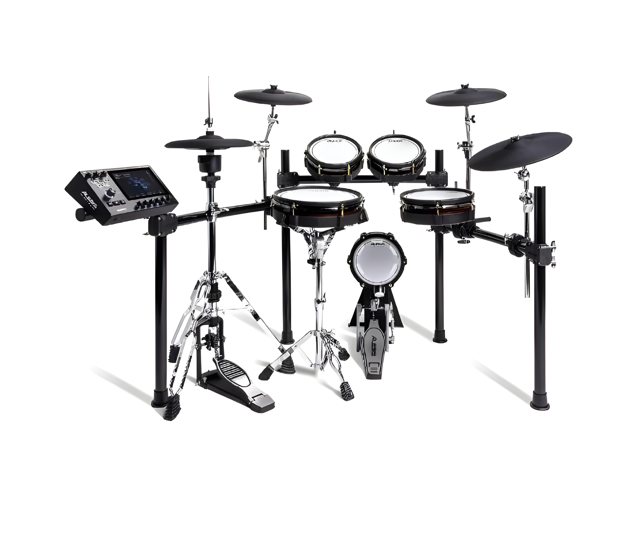 Alesis STRATA CORE KIT Nine-Piece Electronic Drum Kit with 7" Screen