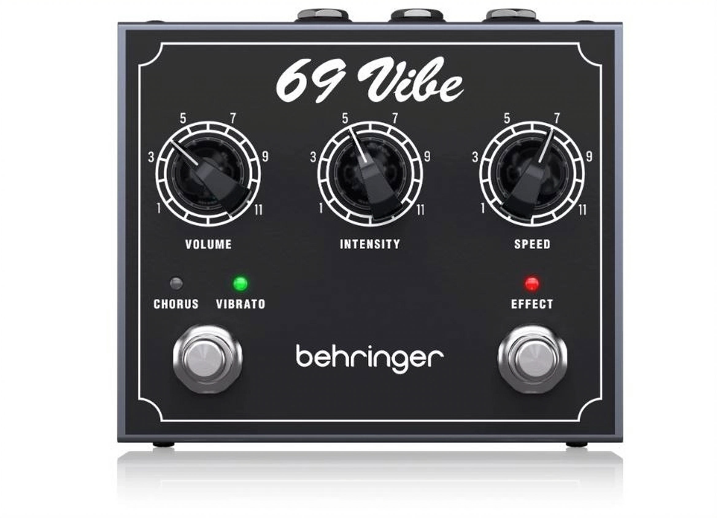 Behringer Vintage ’69 Vibe Pedal with Footswitchable Modes, Onboard Speed Contro