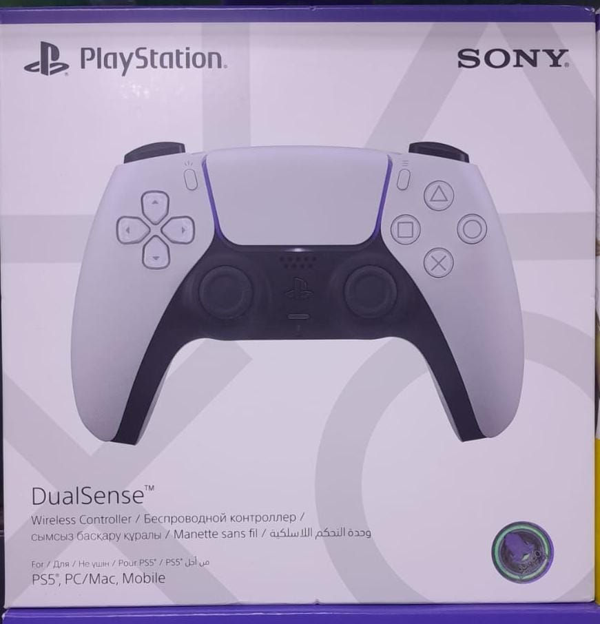 Sony PlayStation 5 DualSense Wireless Controller in white