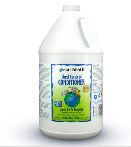 Earthbath®Shed Control Conditioner Green Tea&Awapuhi,Made in USA,128 oz(1 Galon)