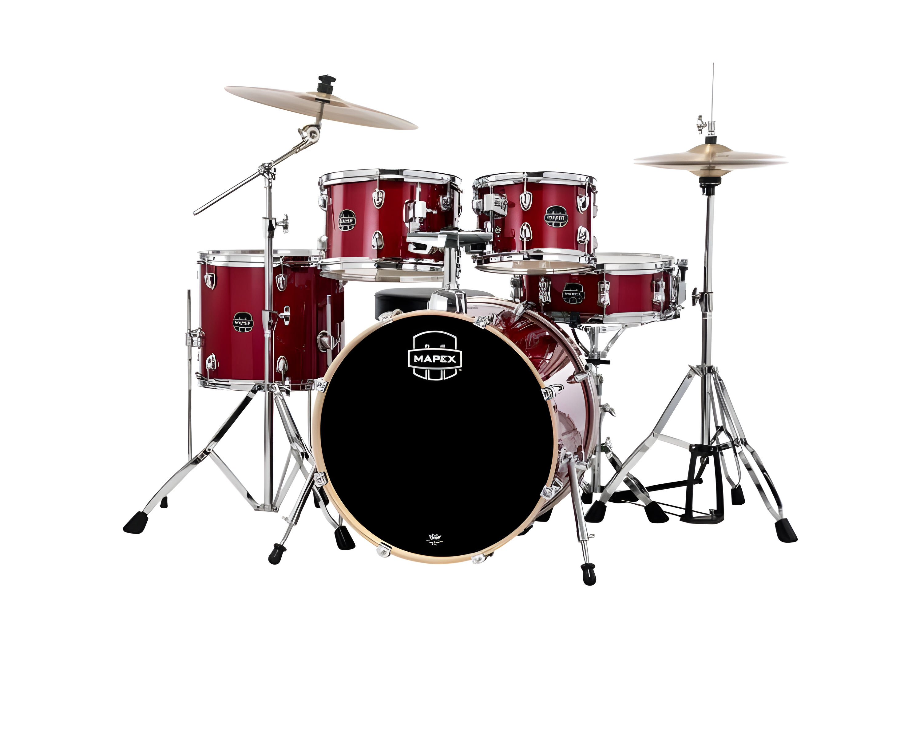 Mapex Drums Venus Fusion 5pc Drum Set with Cymbals & Throne