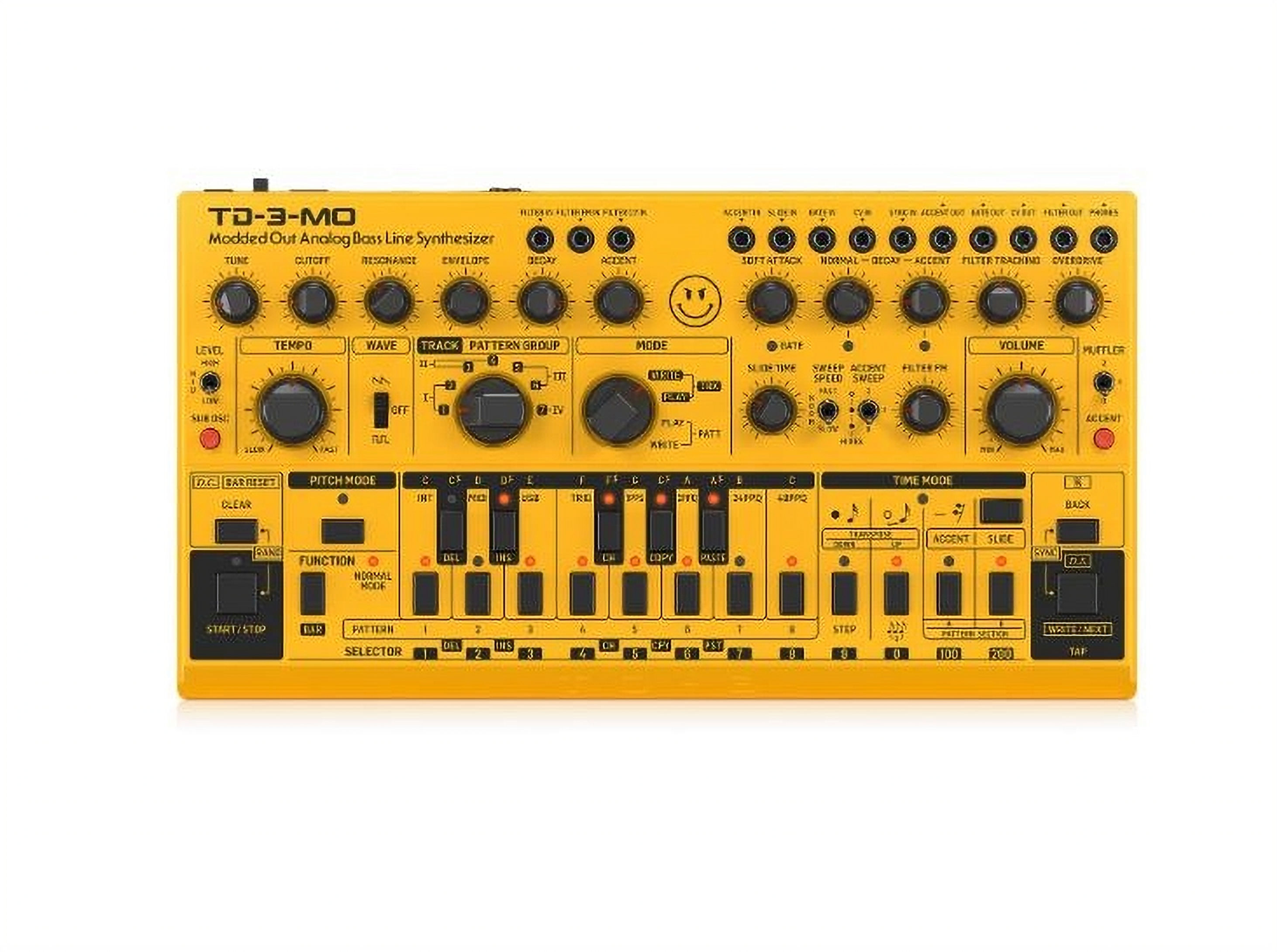 Behringer TD3MOAM “Modded Out” Analog Bass Line Synthesizer with VCO, MIDI-Contr