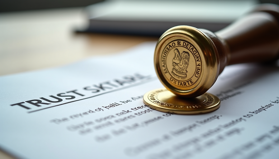 How Notary Services Simplify the Process of Notarizing Trust Documents