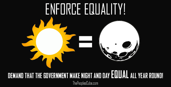 Why We Should Not Trust Equality