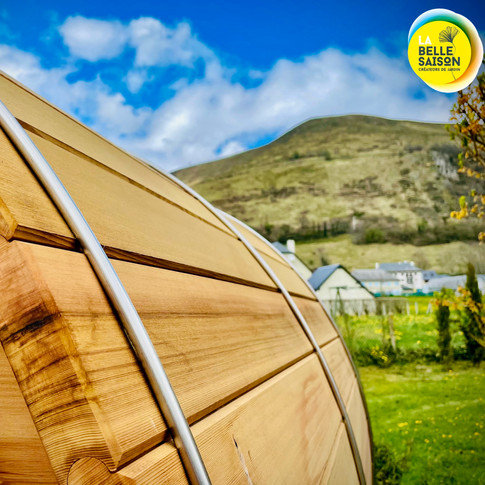 Sauna Storvatt pose dans les Hautes-Pyrénées