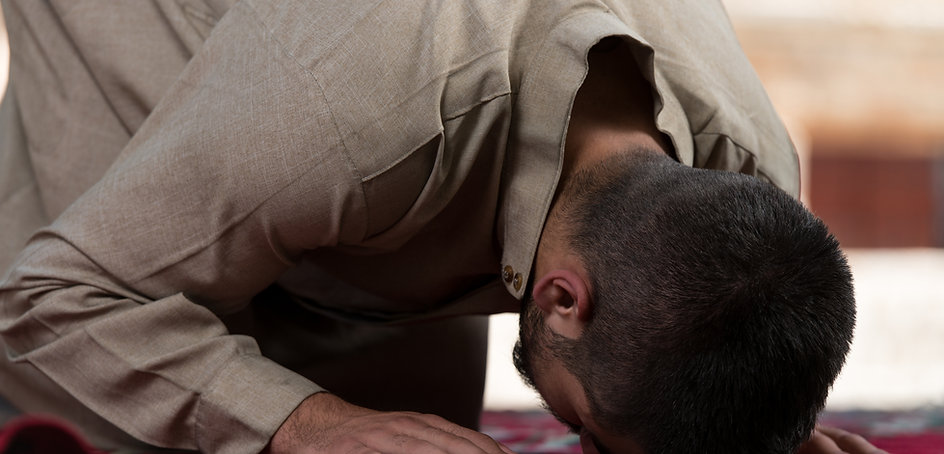 Muslim Man Praying