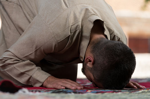 Muslim Man Praying
