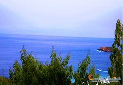 estupenda vista desde el lote