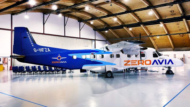 ZeroAvia hydrogen-electric plane
