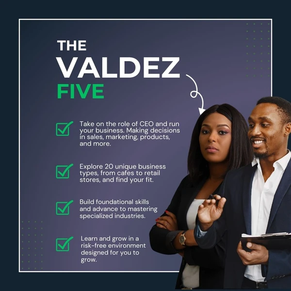 Transforming Lives Through Entrepreneurship Simulator |||

From pocket change to purpose. From dreams to results.

Every pilot starts in a simulator before taking to the sky.
Now, entrepreneurs can do the same — through the Business Battleground™ Simulator Experience.

This is more than training.
It’s a three-level journey designed to transform how you think, act, and lead in business.
You’ll go from running your first lemonade stand to managing a full operation — mastering real-world businesses without real-world risk.