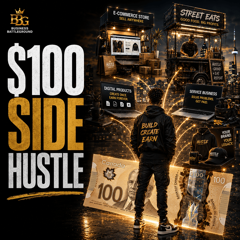 $100 Side Hustle Challenge