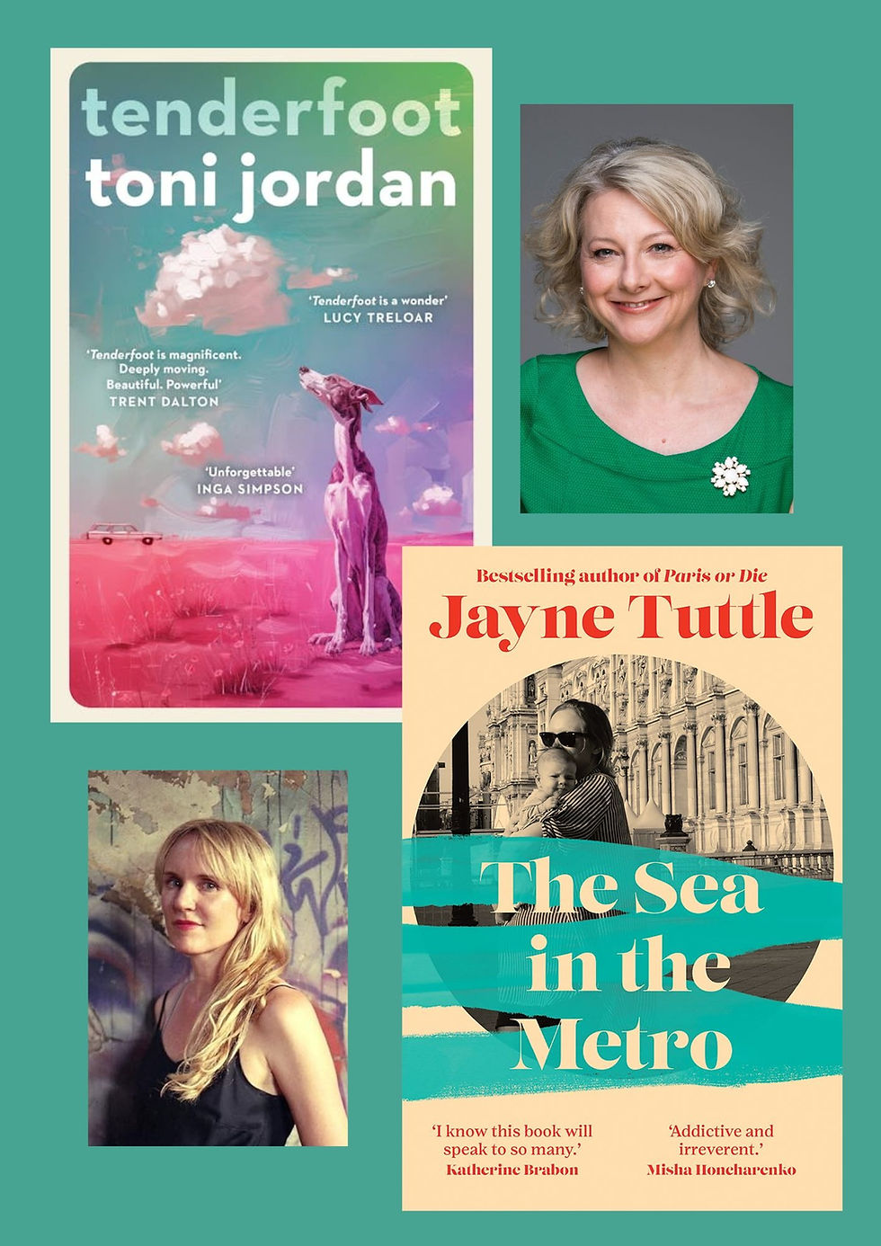Books at the Brewery -- Toni Jordan and Jayne Tuttle