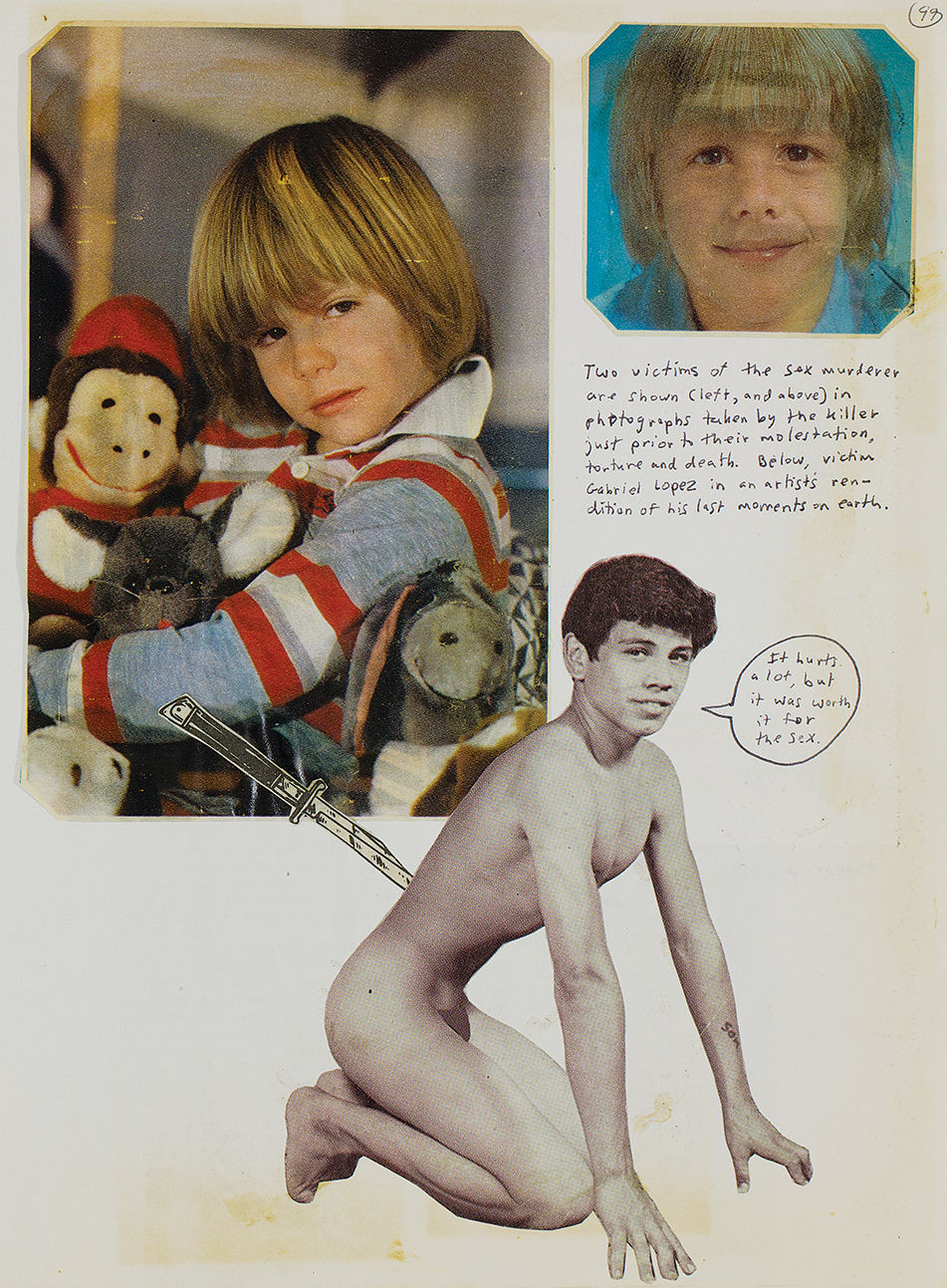 Thumbnail: GONE Scrapbook 1980 - 1982 by Dennis Cooper