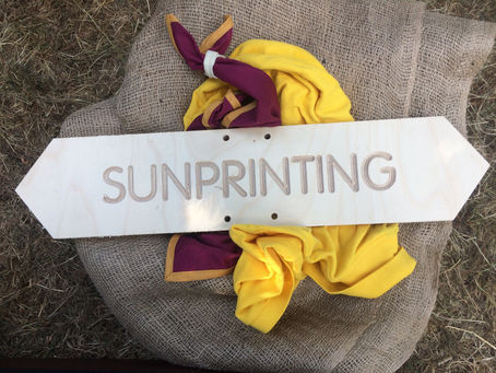 Make prints while the sun shines