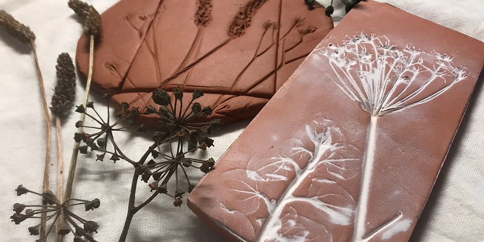 Botanical Clay Tile Demonstration