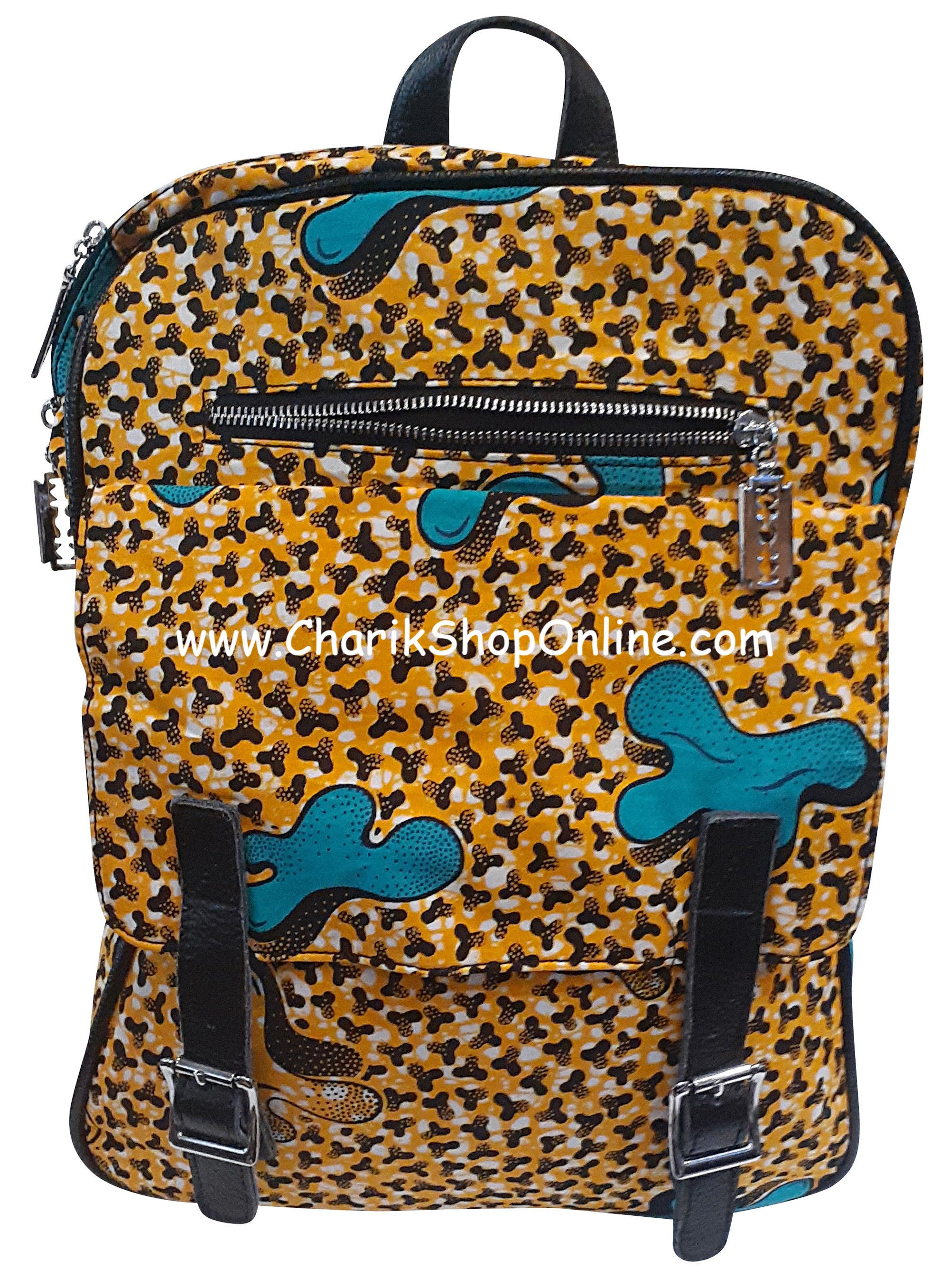 Ankara purse/ kente purse/ Ankara bag/African print bag Brown Prong