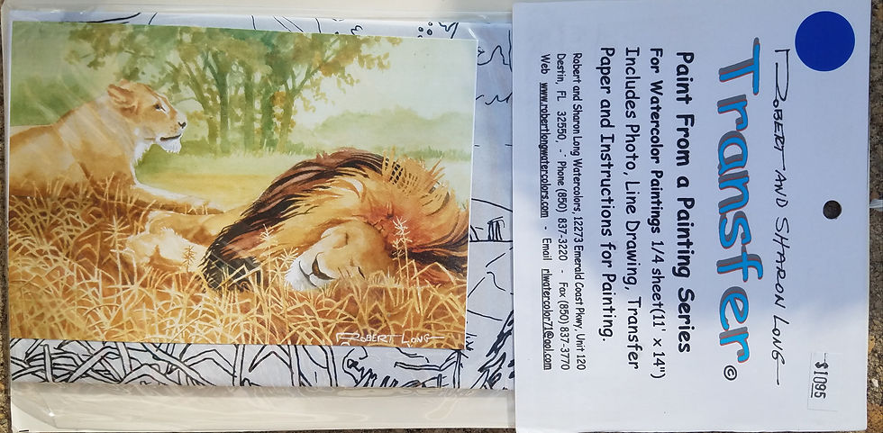 Thumbnail: Lions Resting Painting Kit
