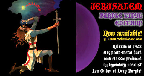 JERUSALEM LP repress on purple vinyl