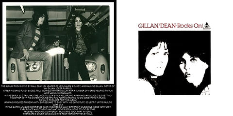 Paul Dean Pauline Gillan Rocks On album cover