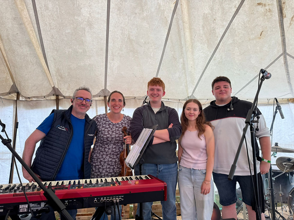 Loved getting to play violin in the worship band at camp