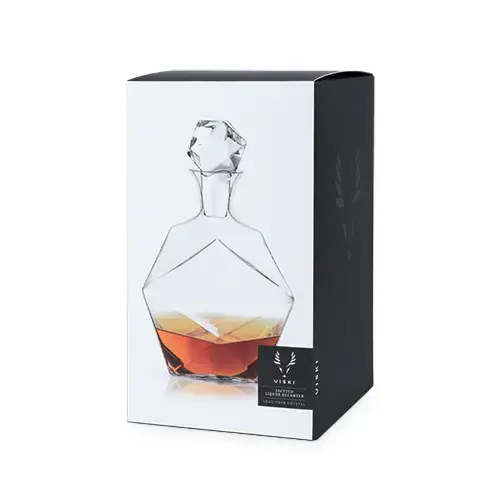Thumbnail: Box Faceted Crystal Liquor Decanter