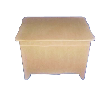 BAU PEQUENO TRABALHADO 49 X 34 X 41
