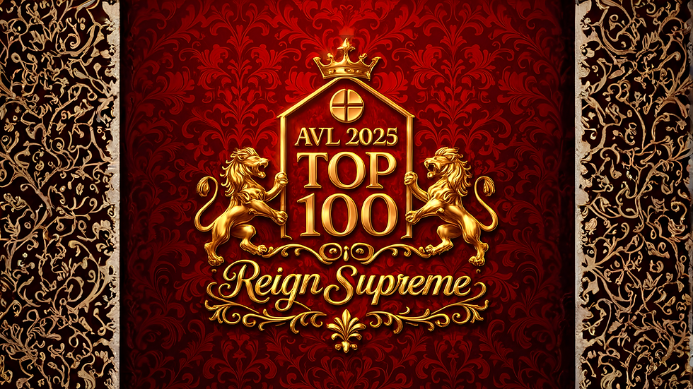 AVL Top 100 2025 - "Reign Supreme"