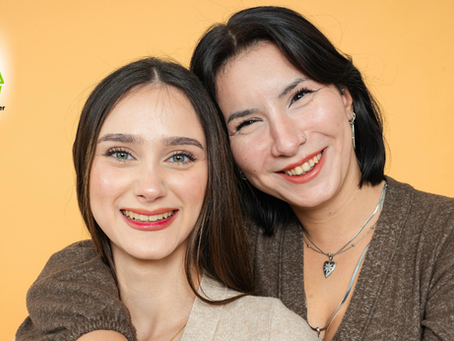 Parent with High School Student helping to figure out their identity