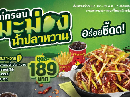 ไก่กรอบมะม่วงน้ำปลาหวาน Thailand Only