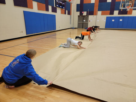 Winter Guard Returns to Competition!