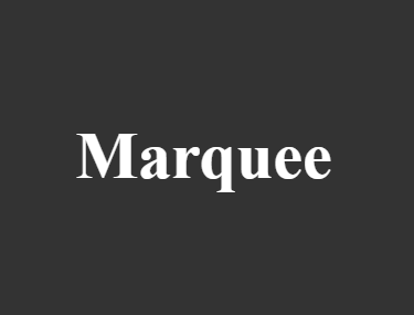 Scroll direction marquee