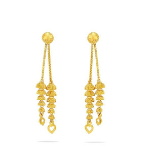Dishitha Gold Earrings
