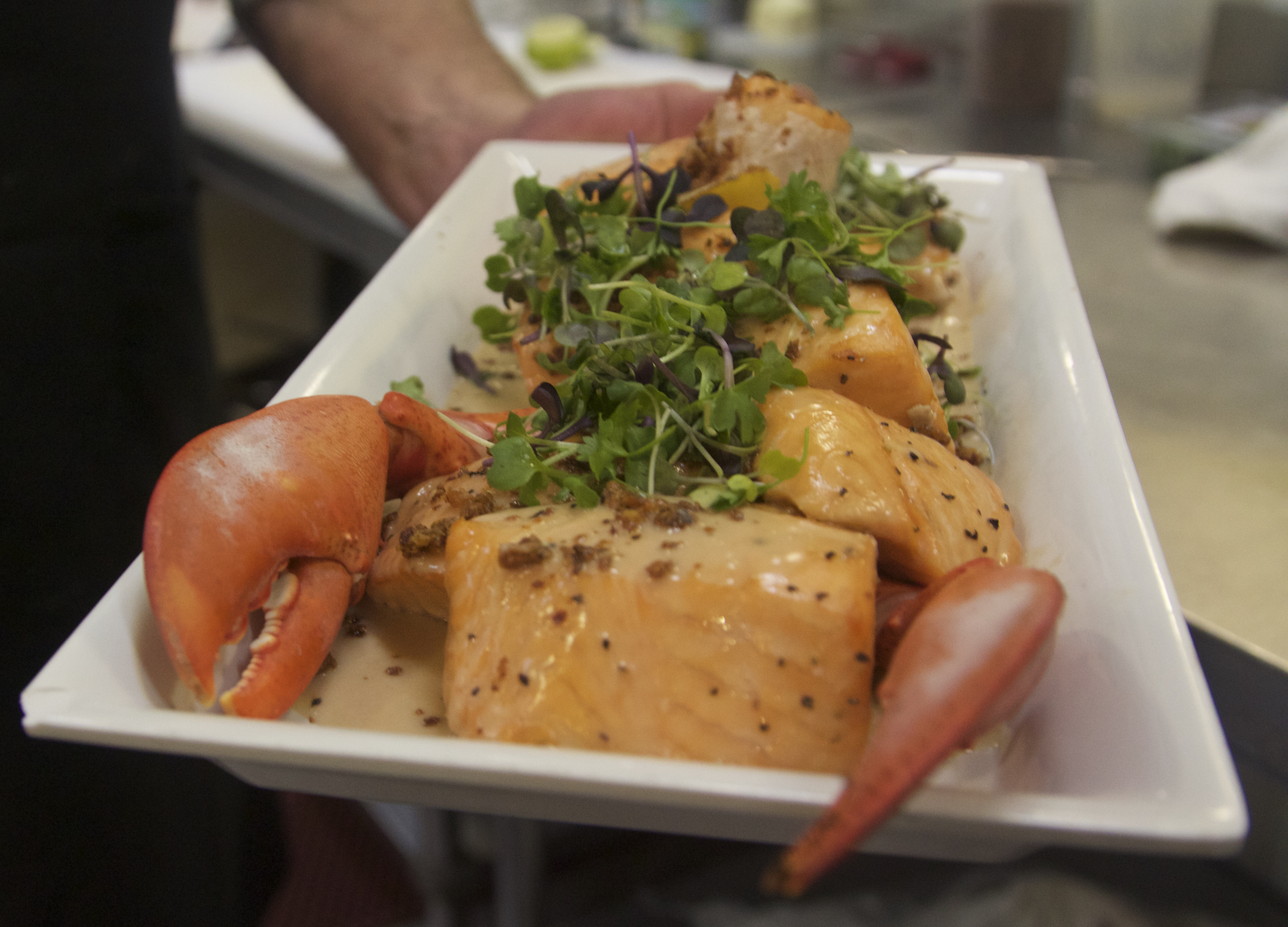 Lobstered Salmon