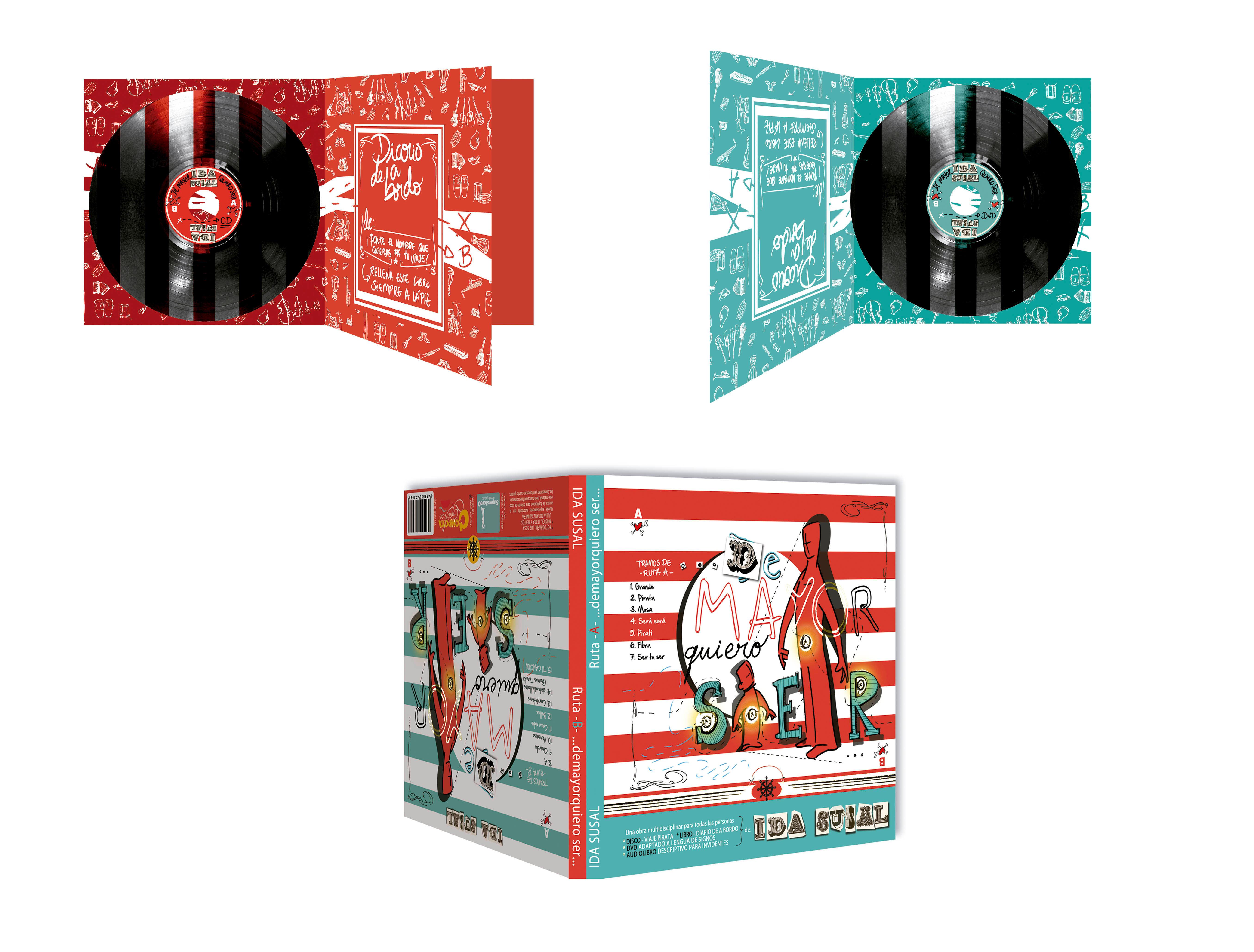 DISCO-LIBRO-DVD de IDA SUSAL