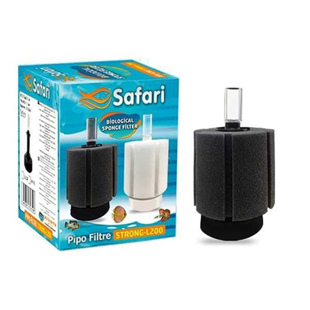 SAFARİ L200 PİPO FİLTRE SİYAH KÜÇÜK