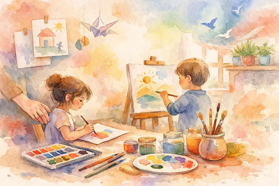 How to Support Young Artists at Home