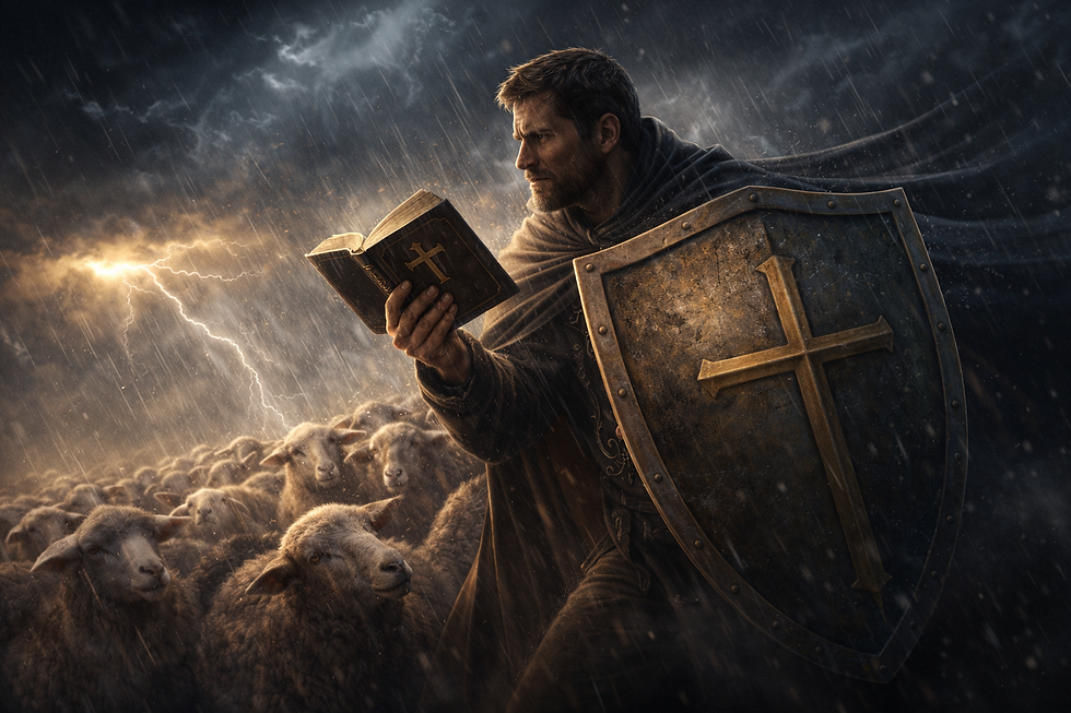 Preparado para la guerra espiritual y confiando en la ayuda diaria de Dios.