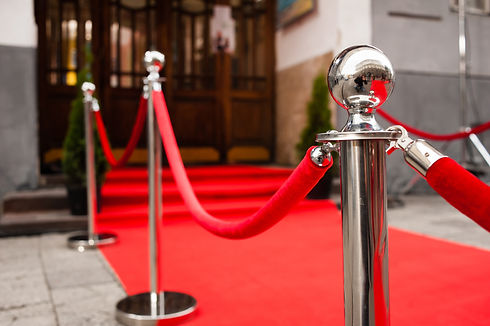 Red Carpet - is traditionally used to m