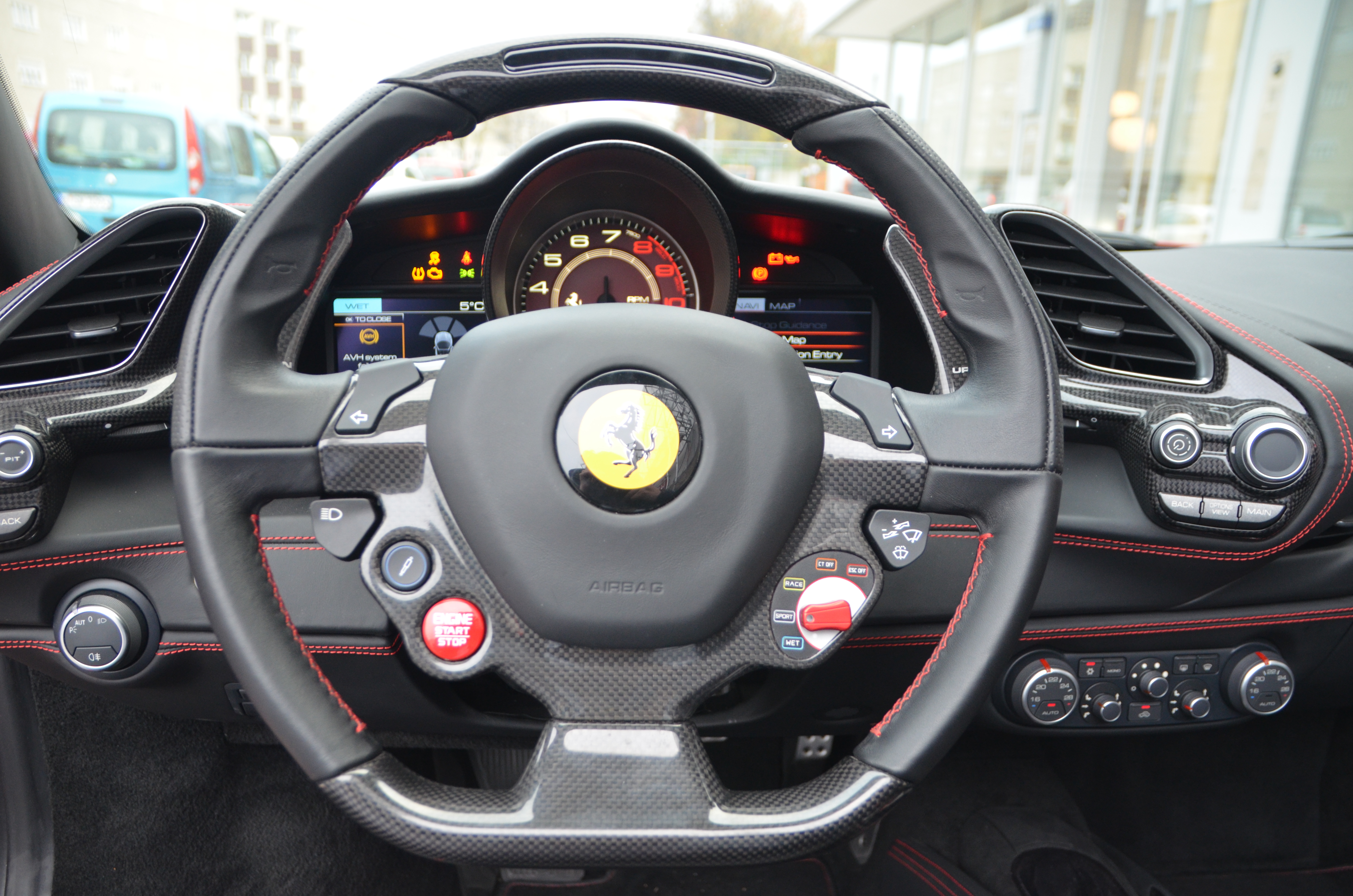 Ferrari488 Soider Rosso Blackfoxisrael