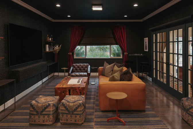 Dark and Moody Bachelor Pad 