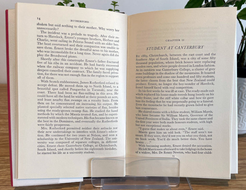Rutherford: example of inside pages