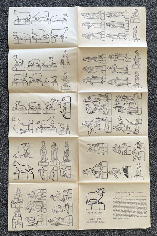 Insert from the Isabel Reed Bible Story Book
