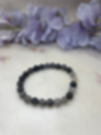 Thumbnail: Black Tourmaline in Quartz Bracelet