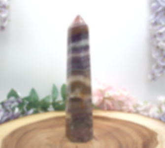 Rainbow Fluorite Large Tower for Clarity, Focus & Spiritual Healing