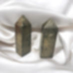 Radiant Small Pyrite Towers for Energy, Protection & Decor