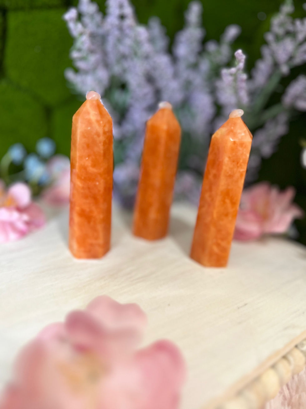 Thumbnail: Radiant Small Sunstone Towers for Energy, Positivity &  Home Decor