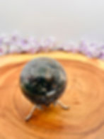 Thumbnail: Beautiful Druzy Moss Agate Crystal Spheres for Healing Energy