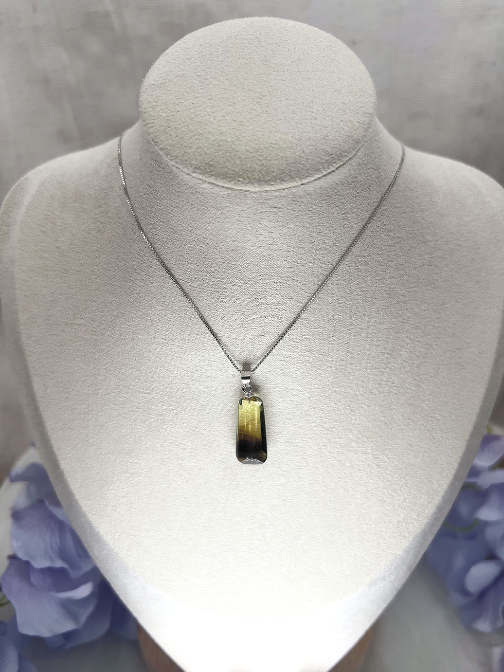 Miniatura: Smoky Citrine Energy Pendant Necklace
