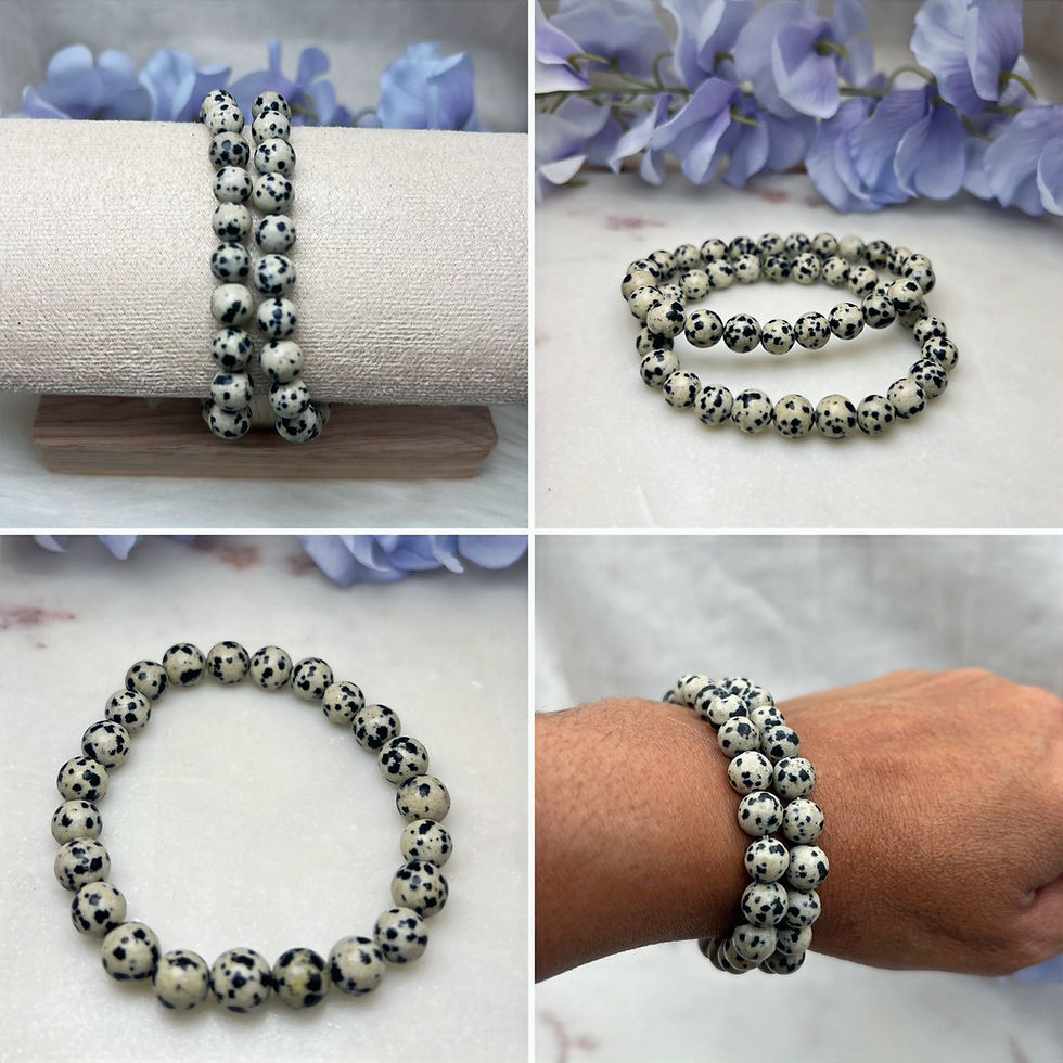 Miniatura: Jasper Bead Bracelets for Grounding, Healing Energy & Style
